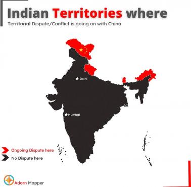 Spory terytorialne Indii i Chin
