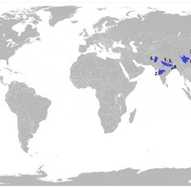 Największe regiony (jednostki administracyjne) świata pod względem liczby ludności