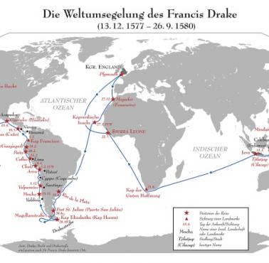 Wyprawa dookoła świata Francisca Drake'a 1577-1580