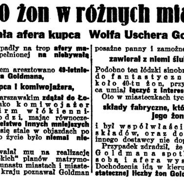 28.12.1939 r. - "Nowy Kurier Warszawski" (niemiecka gadzinówka)