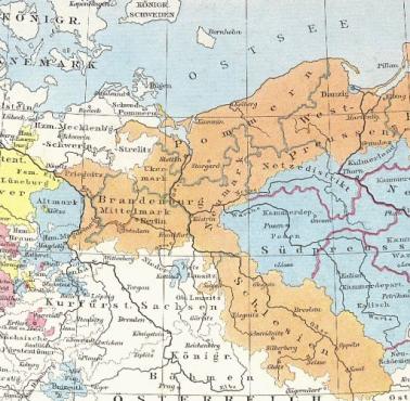 Prusy w 1806 r. po pokoju w Tylży, 1801-1807