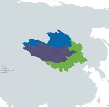 Mongolia i jej podział