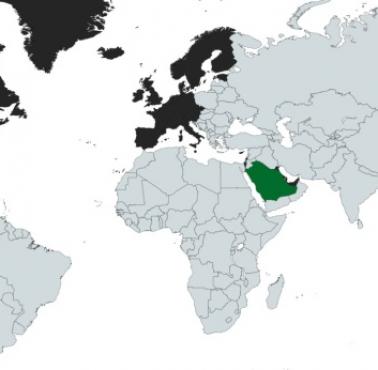 Kraje o wyższym PKB na mieszkańca (per capita) niż Arabia Saudyjska, 2021