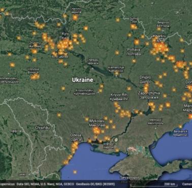Każda bomba zrzucona podczas wojny rosyjsko-ukraińskiej do 4 kwietnia
