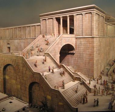 Model rekonstrukcji starożytnej Jerozolimy w Muzeum Dawida