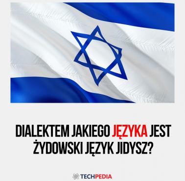 Żydowski język jidysz jest dialektem języka .... ?