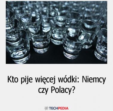 Kto pije więcej wódki: Niemcy czy Polacy?