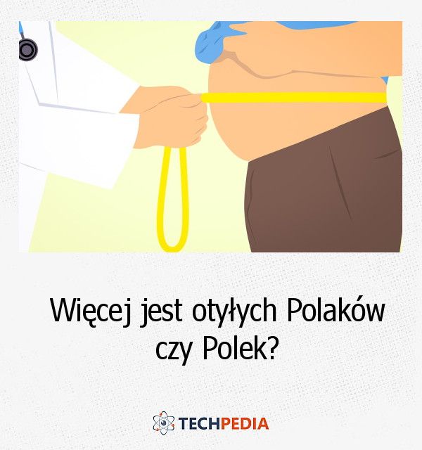 Czy więcej jest otyłych Polaków czy Polek?