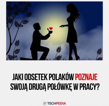 Jaki odsetek Polaków poznaje swoją drugą połówkę w pracy?