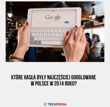 Które hasła były najczęściej googlowane w Polsce w 2014 roku?