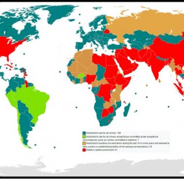 Kara śmierci w poszczególnych państwach świata, 2021 (prawdopodobnie)