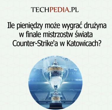 Ile pieniędzy może wygrać drużyna w finale mistrzostw świata Counter-Strike'a w Katowicach?