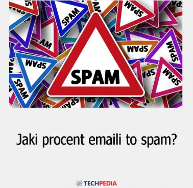 Jaki procent emaili to spam?