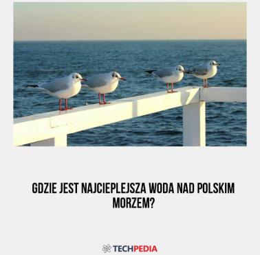Gdzie jest najcieplejsza woda nad polskim morzem?