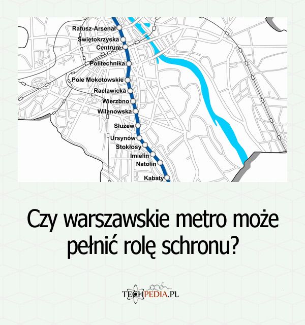 Czy warszawskie metro może pełnić rolę schronu?